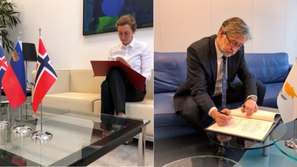 Signing MoU CY Brussels